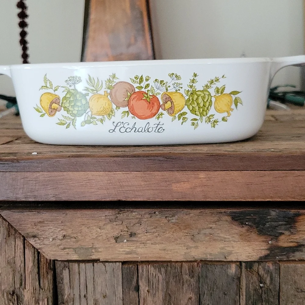 Vintage L'Echalote 1 liter Corning Ware